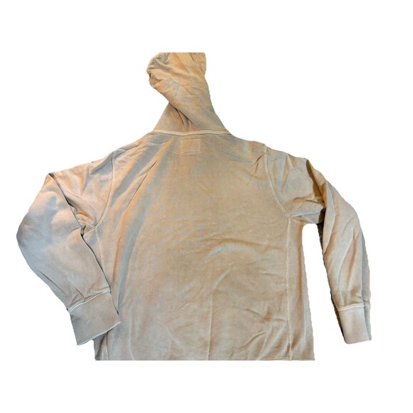 American Eagle Beige Tan Pullover Hoodie Size Large - Picture 8 of 10